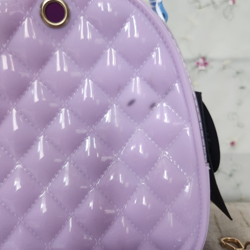 Quilted Jelly Mini Convertible Bowler Bag / Backpack - Picture 8 of 8